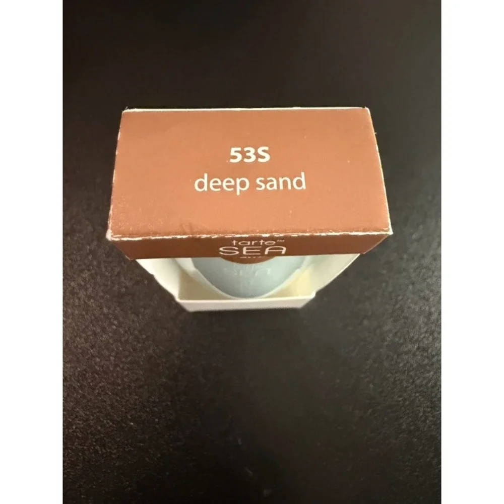 Tarte SEA Hydroflex Serum Foundation 53S Deep Sand Vegan Medium Coverage 0.33 oz